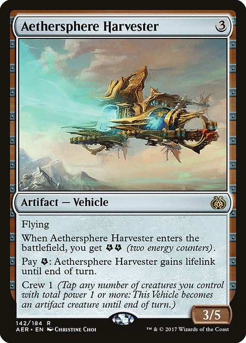 Aethersphere Harvester from Aether Revolt (Rare)