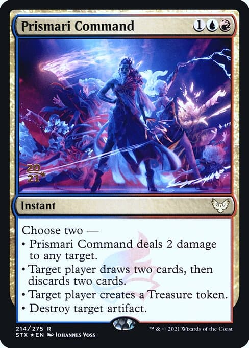 Prismari Command from Strixhaven: School of Mages Promos (Rare)