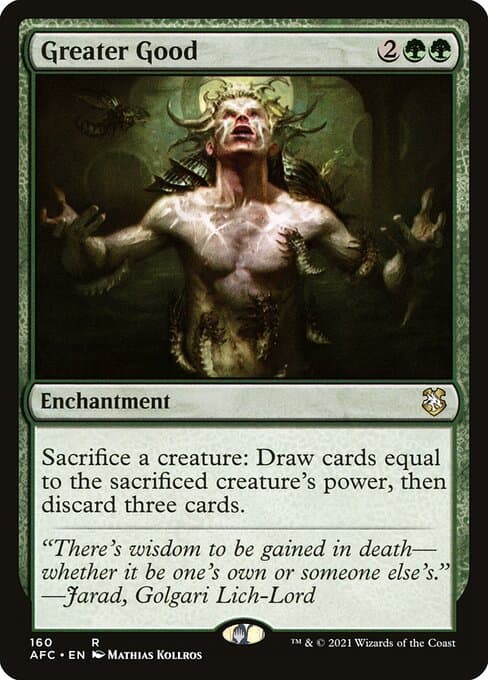 Greater Good from Forgotten Realms Commander (Rare)