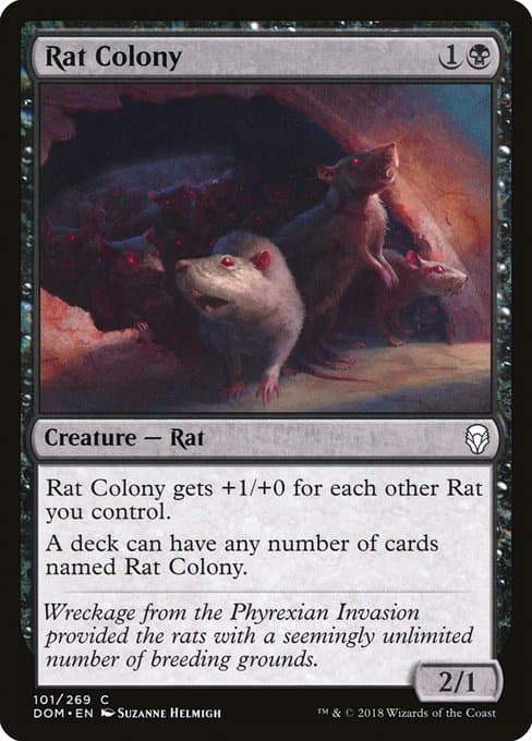 Rat Colony from Dominaria (Common)