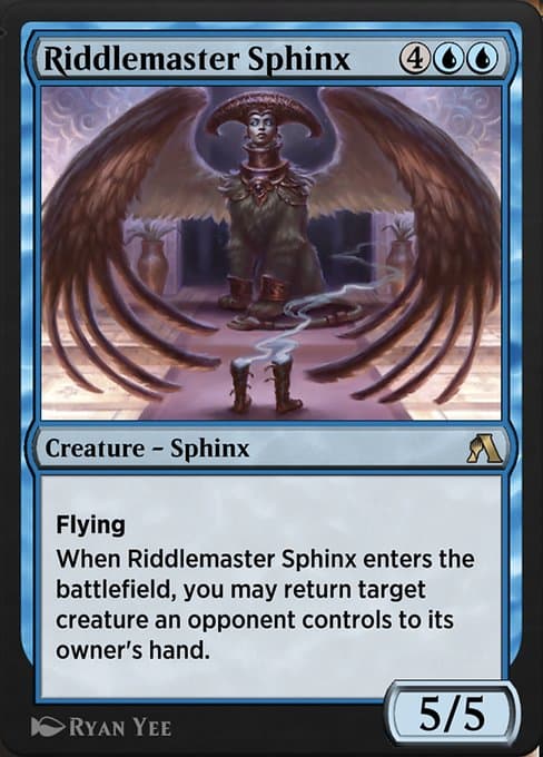 Riddlemaster Sphinx #31 – Arena Beginner Set Riddlemaster Sphinx from Arena Beginner Set (Rare)