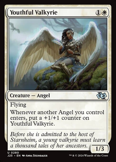 Youthful Valkyrie from Foundations Jumpstart (Uncommon)