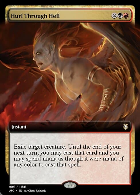 Hurl Through Hell from Magic Online Promos (Rare)