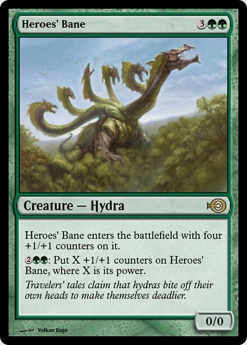 Heroes' Bane from Magic Online Promos (Rare)