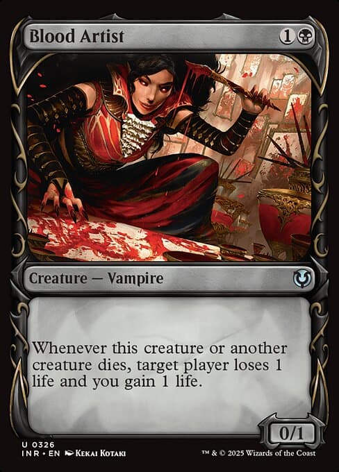 Blood Artist from Innistrad Remastered (Uncommon)