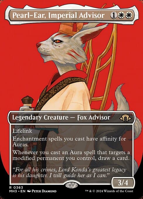 Pearl-Ear, Imperial Advisor from Modern Horizons 3 (Rare)