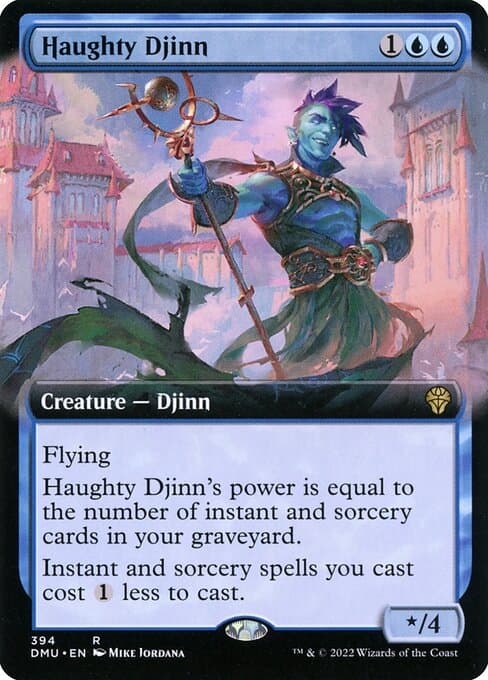 Haughty Djinn from Dominaria United (Rare)
