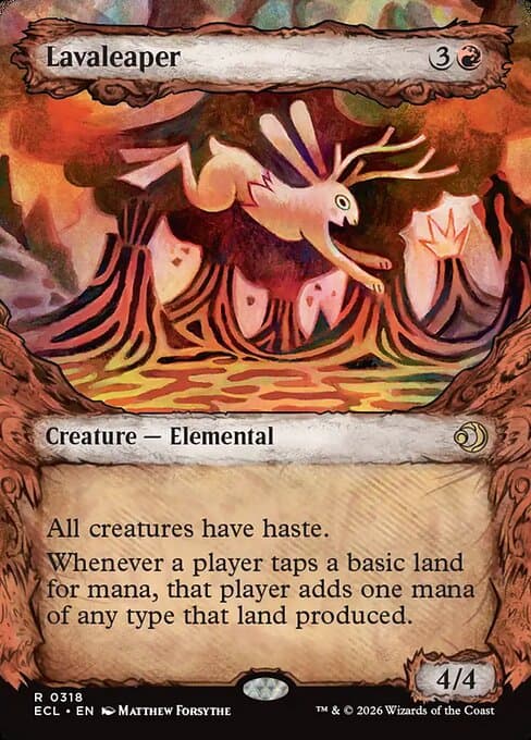 Lavaleaper from Lorwyn Eclipsed (Rare)