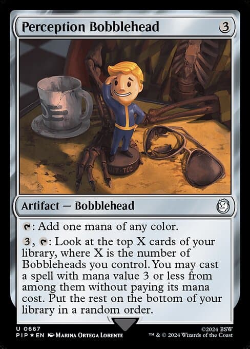 Perception Bobblehead from Fallout (Uncommon)