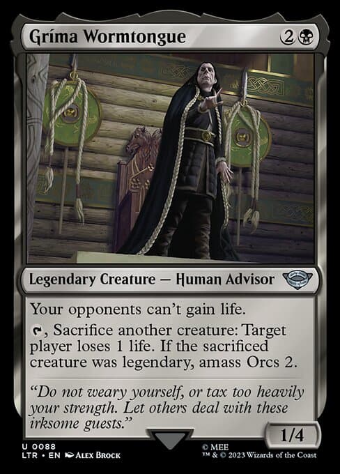 Gríma Wormtongue (Uncommon)