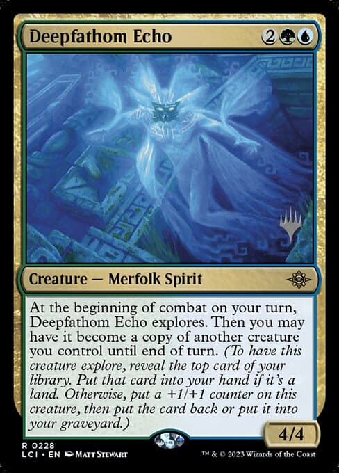Deepfathom Echo from The Lost Caverns of Ixalan Promos (Rare)