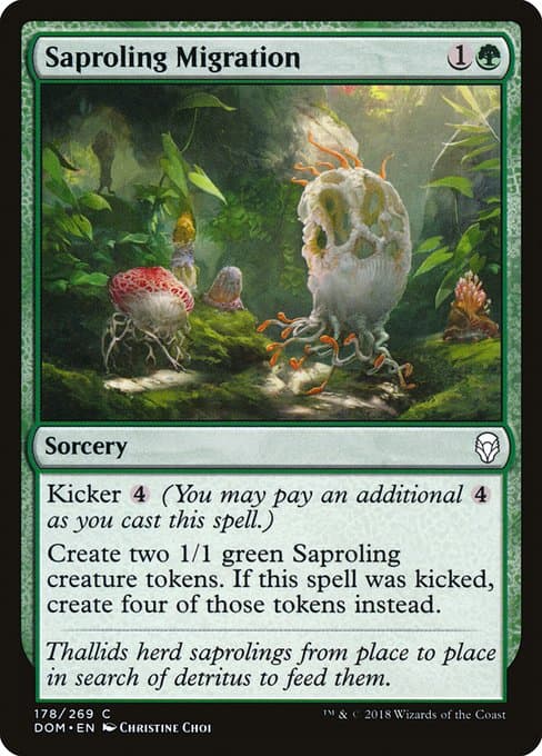 Saproling Migration from Dominaria (Common)
