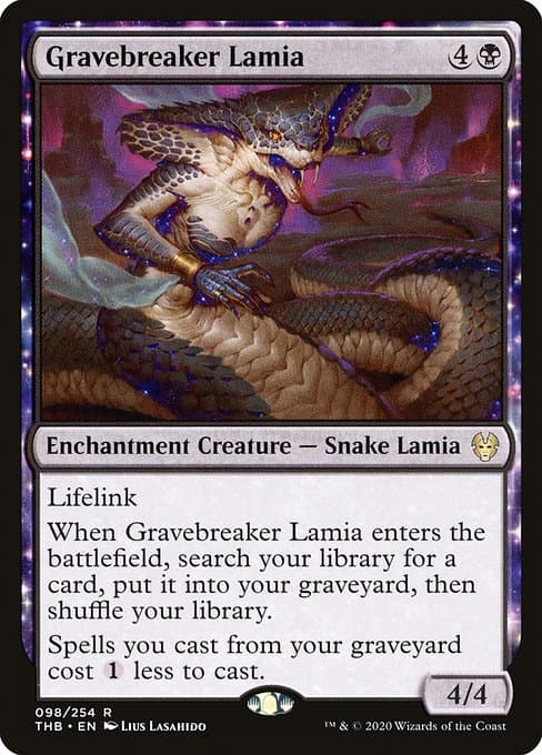 Gravebreaker Lamia from Theros Beyond Death (Rare)