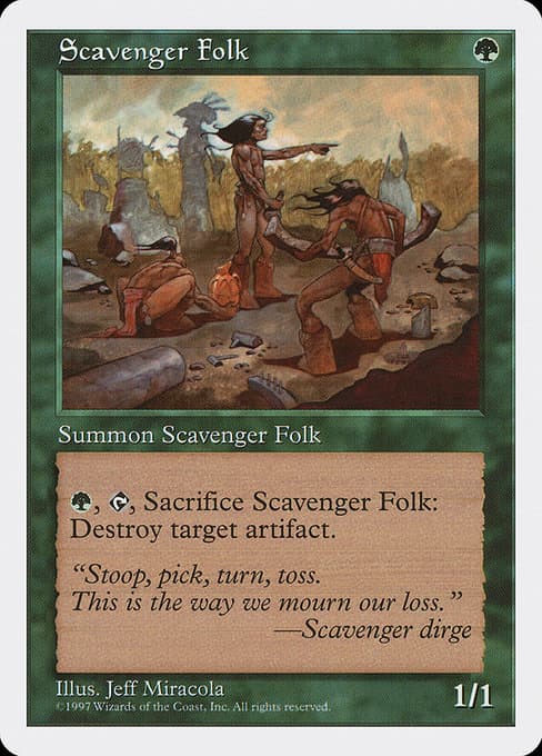 Scavenger Folk from Fifth Edition (Common)