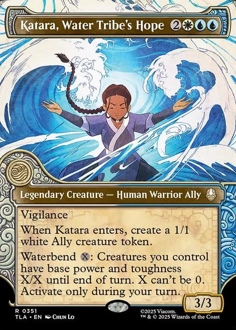 Katara, Water Tribe's Hope from Avatar: The Last Airbender (Rare)