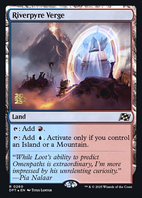 Riverpyre Verge from Aetherdrift Promos (Rare)