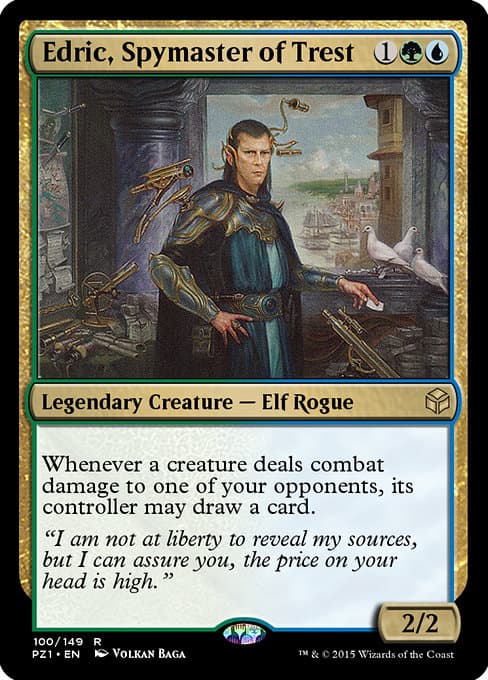 Edric, Spymaster of Trest from Legendary Cube Prize Pack (Rare)