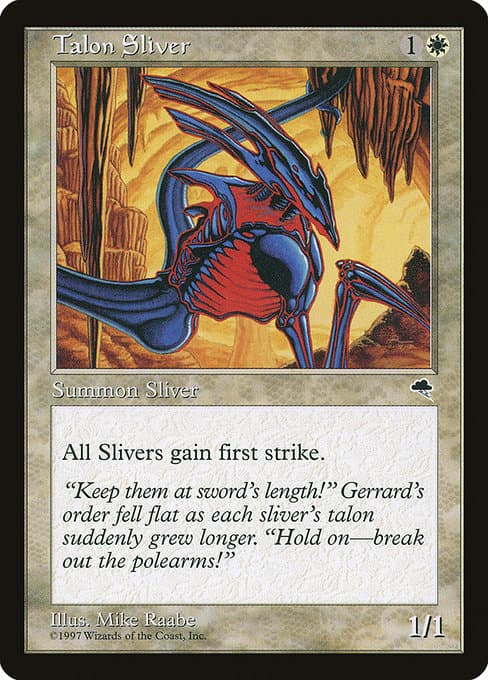 Talon Sliver from Tempest (Common)