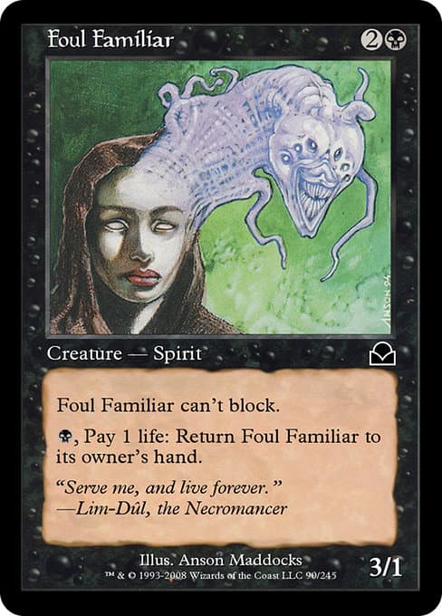 Foul Familiar from Masters Edition II (Common)