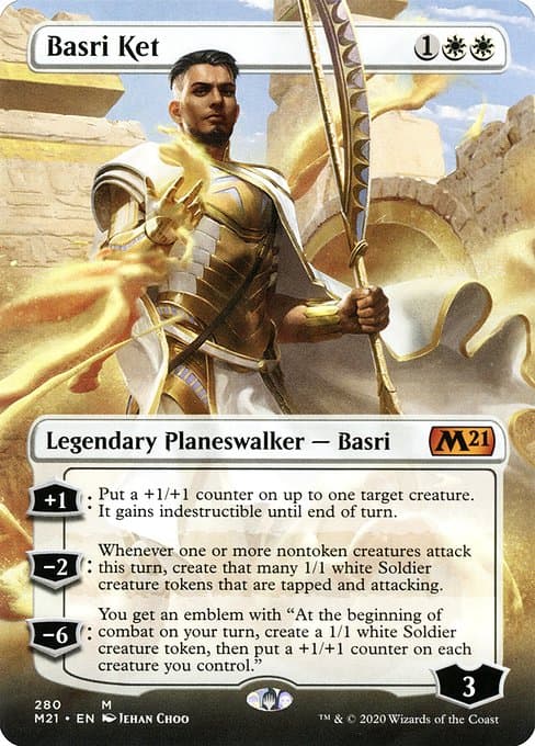 Basri Ket from Core Set 2021 (Mythic)