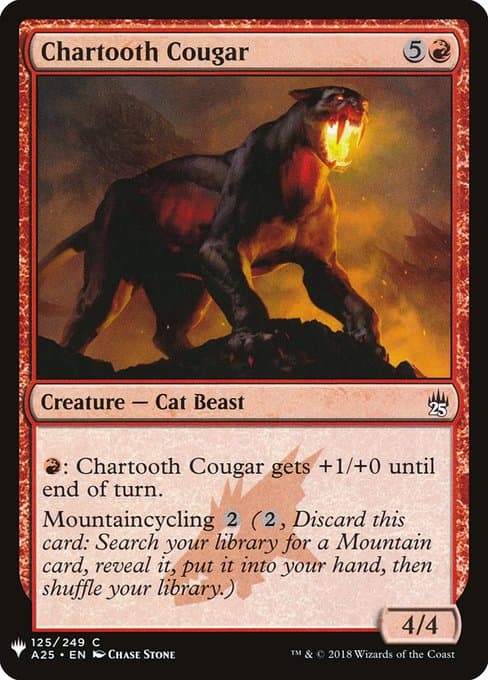 Chartooth Cougar from The List (Common)