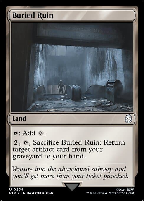 Buried Ruin from Fallout (Uncommon)