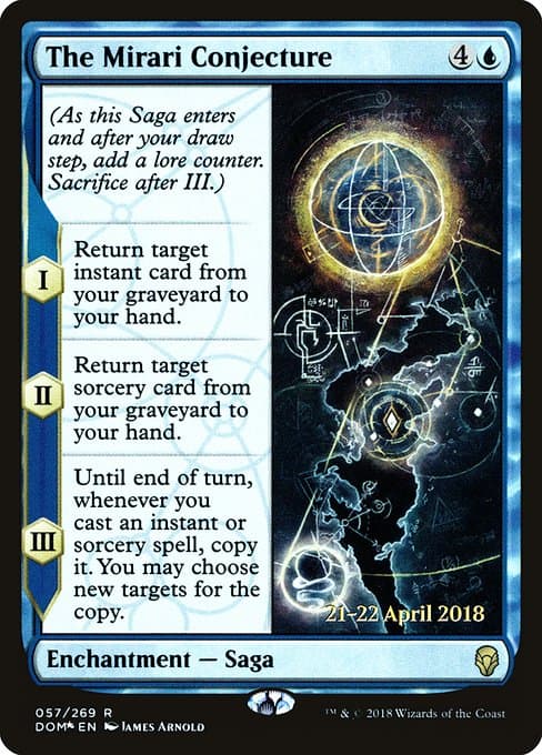 The Mirari Conjecture from Dominaria Promos (Rare)