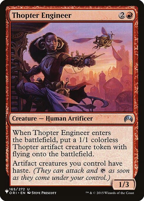 Thopter Engineer from The List (Uncommon)