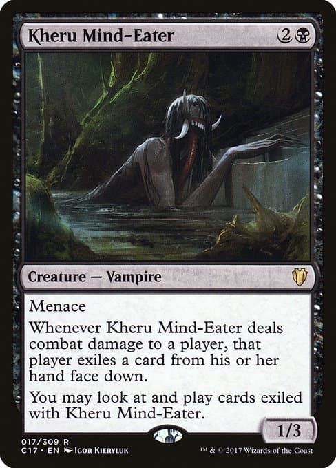 Kheru Mind-Eater from Commander 2017 (Rare)