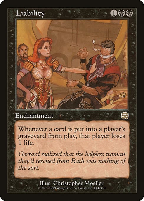 Liability from Mercadian Masques (Rare)