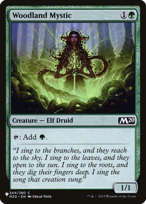 Woodland Mystic from The List (Common)