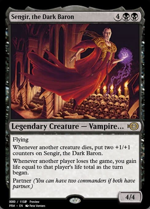 Sengir, the Dark Baron from Magic Online Promos (Rare)