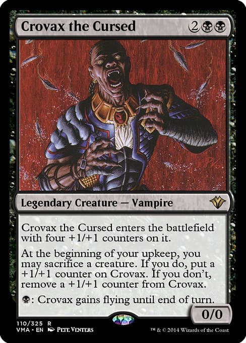 Crovax the Cursed from Vintage Masters (Rare)