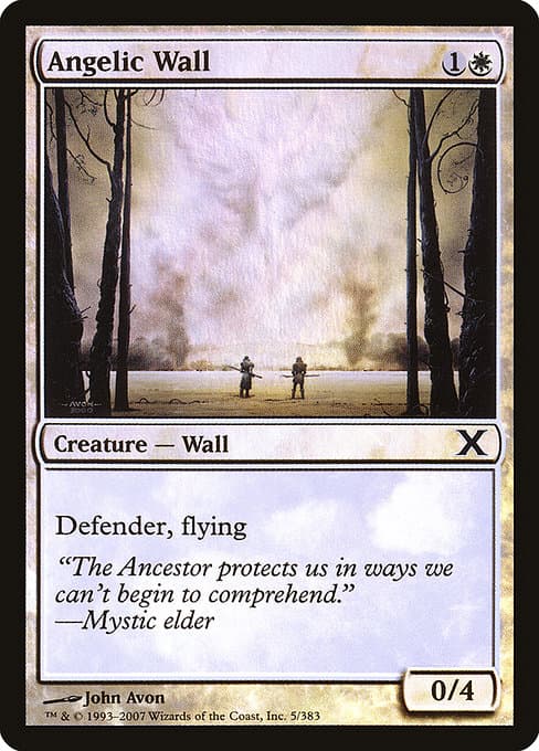 Angelic Wall from Tenth Edition (Common)