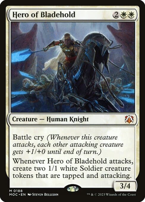 Hero of Bladehold from March of the Machine Commander (Mythic)