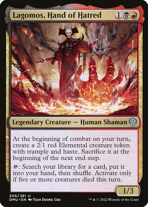 Lagomos, Hand of Hatred (Uncommon)