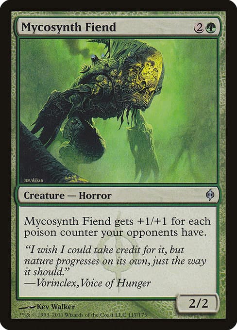 Mycosynth Fiend from New Phyrexia (Uncommon)
