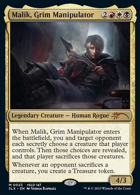 Malik, Grim Manipulator (Mythic)