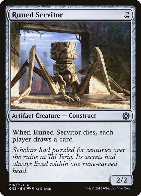 Runed Servitor from Conspiracy: Take the Crown (Uncommon)