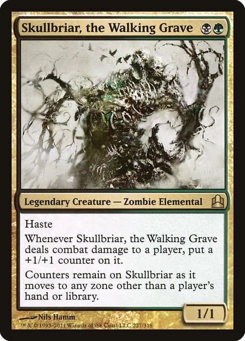 Skullbriar, the Walking Grave from Commander 2011 (Rare)