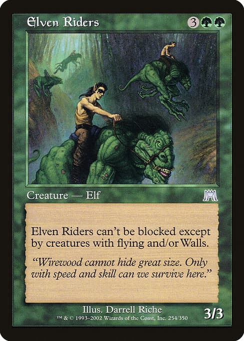 Elven Riders from Onslaught (Uncommon)
