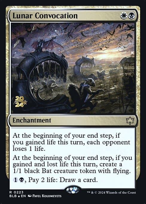 Lunar Convocation from Bloomburrow Promos (Rare)