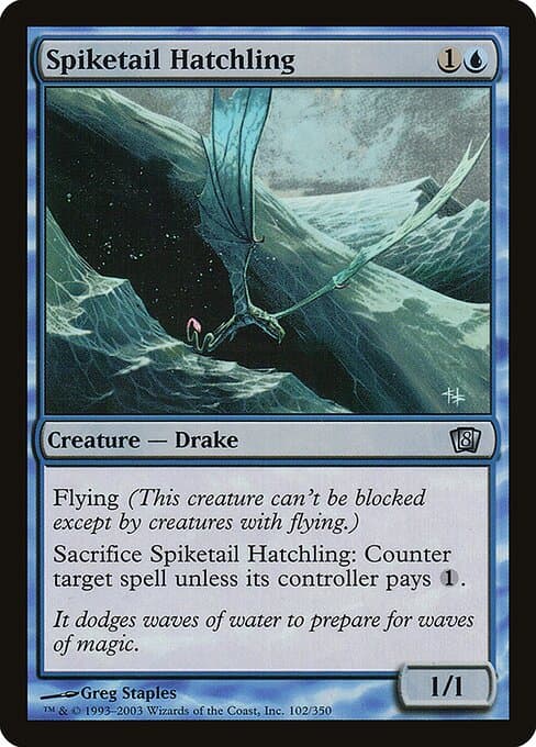 Spiketail Hatchling from Eighth Edition (Uncommon)