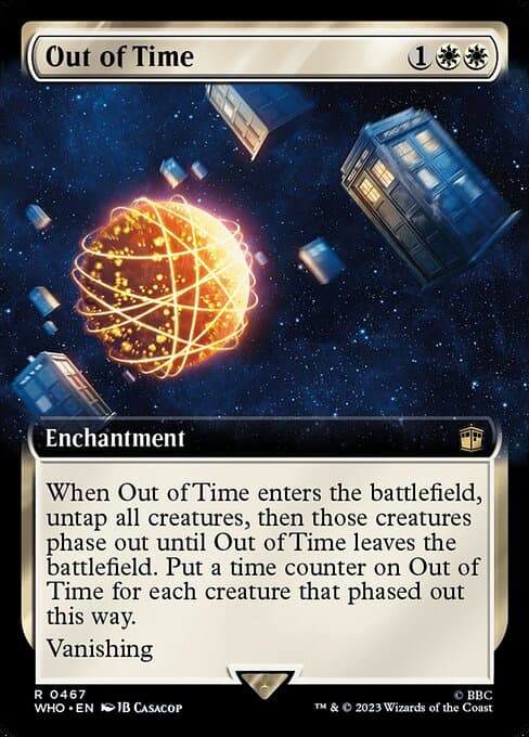 Out of Time from Doctor Who (Rare)