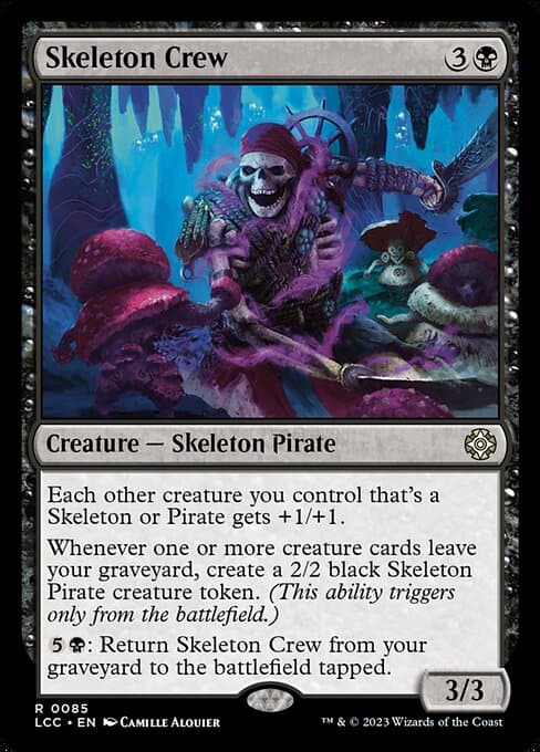 Skeleton Crew from The Lost Caverns of Ixalan Commander (Rare)