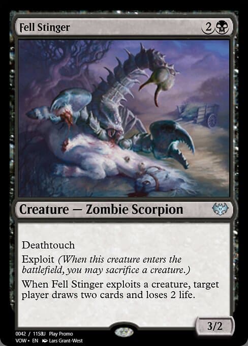 Fell Stinger from Magic Online Promos (Uncommon)