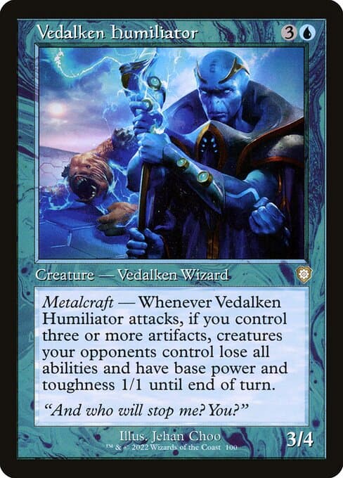 Vedalken Humiliator from The Brothers' War Commander (Rare)