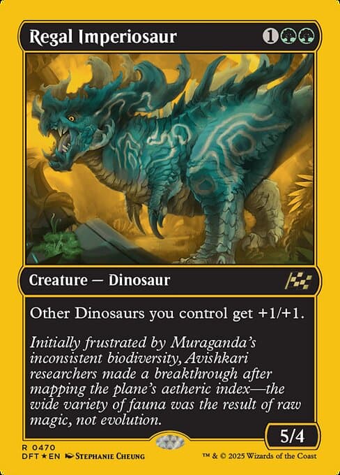 Regal Imperiosaur from Aetherdrift (Rare)