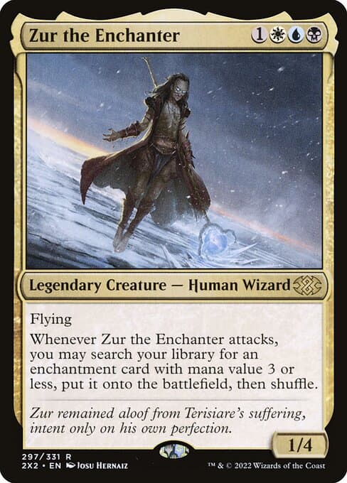 Zur the Enchanter from Double Masters 2022 (Rare)