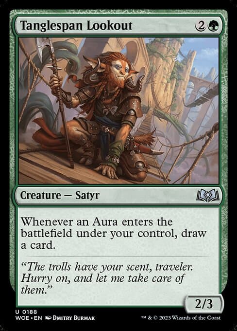 Tanglespan Lookout from Wilds of Eldraine (Uncommon)